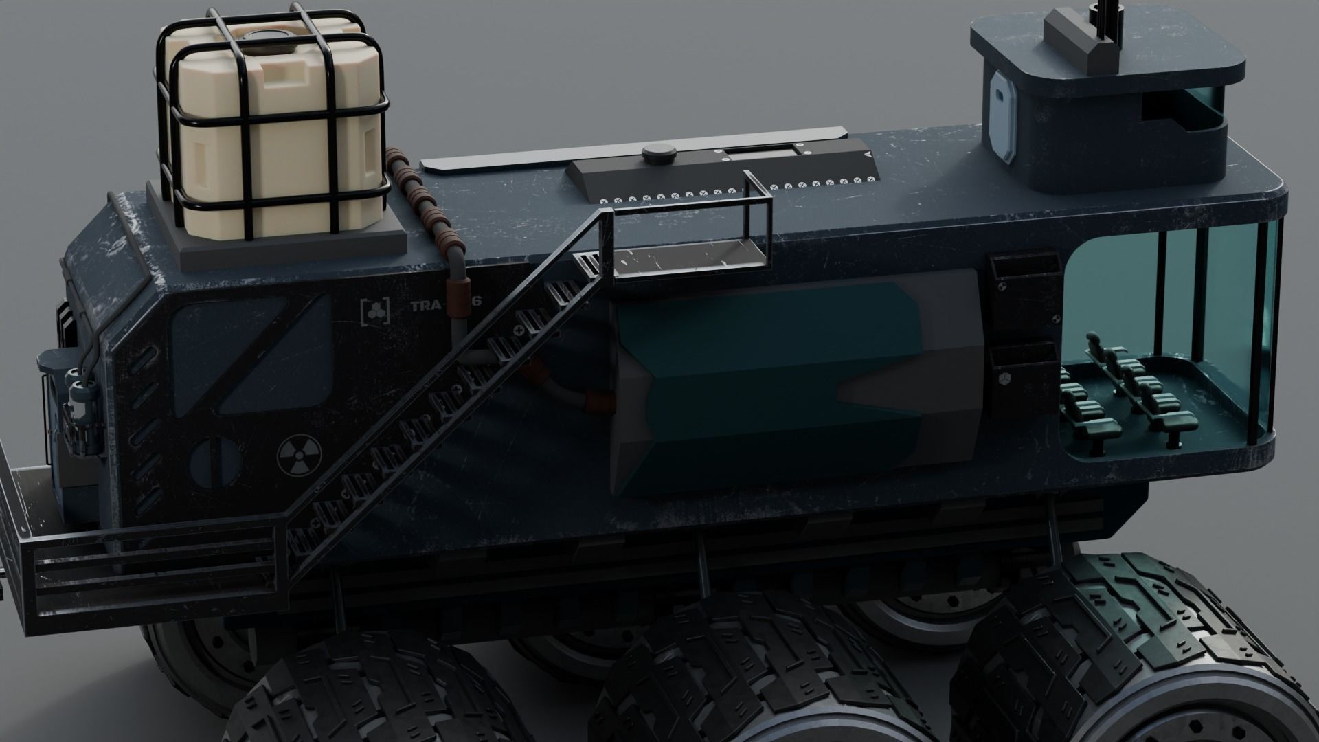 Explore ULT EX-6 Rover- 3D Vehicle 3D model_6