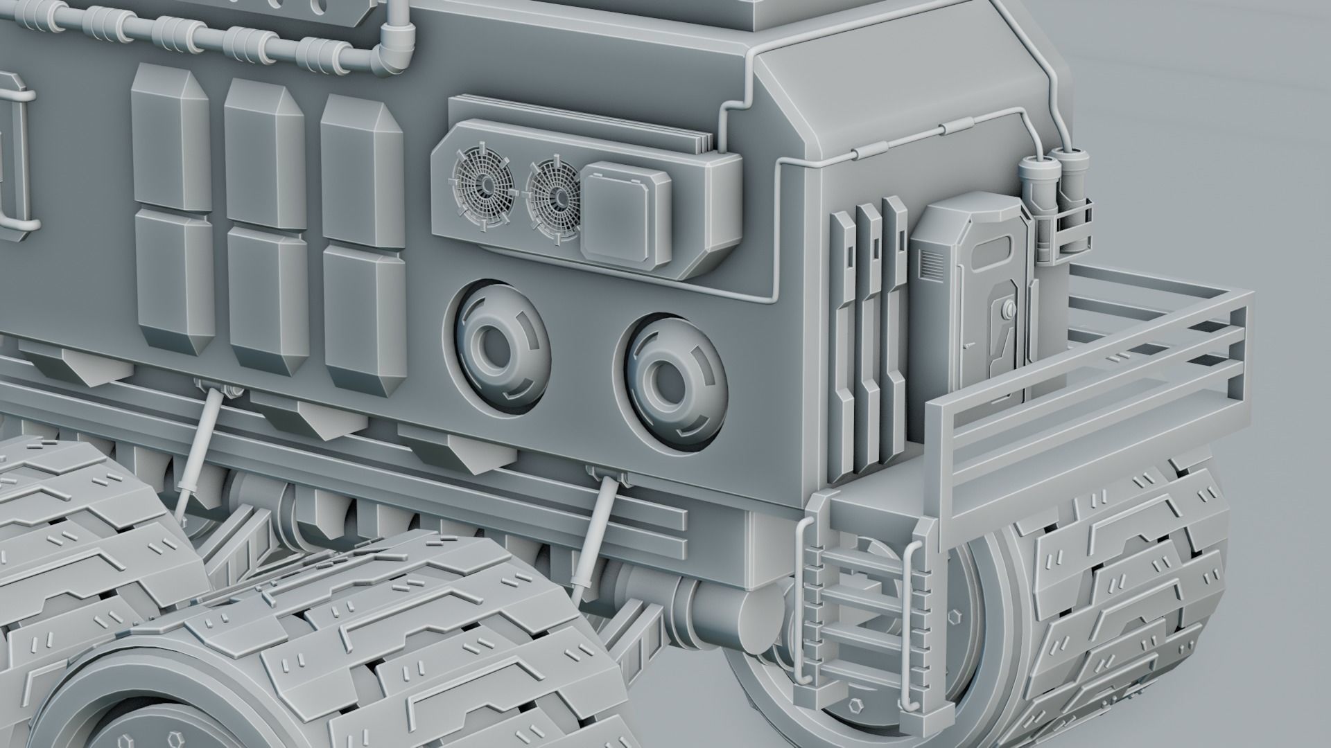 Explore ULT EX-6 Rover- 3D Vehicle 3D model_13