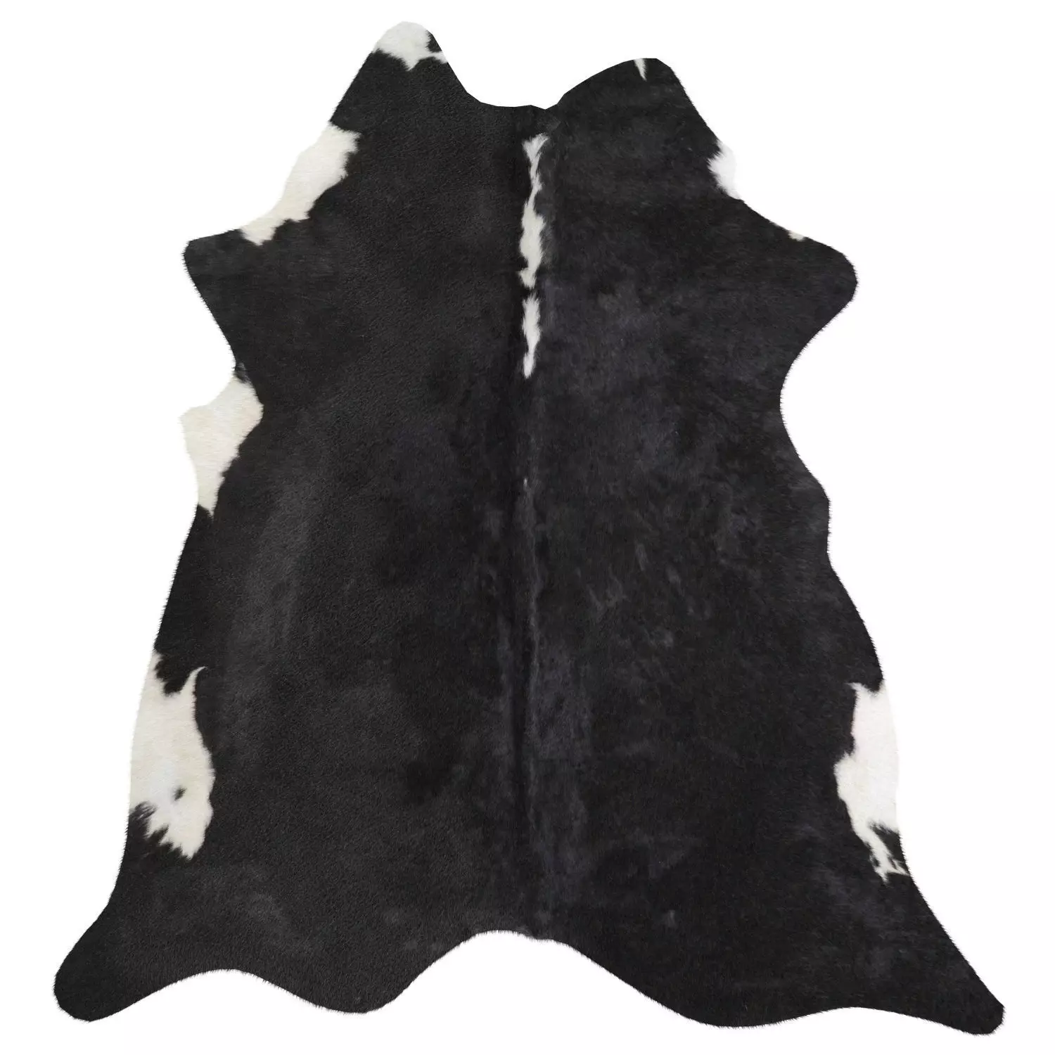 Black and White Cowhide Rug A24318 3D model_0