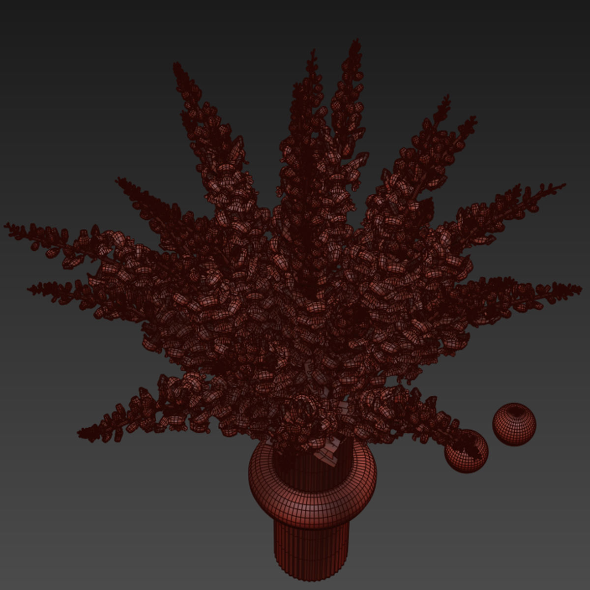 Flower In Vase   28 3D model_6