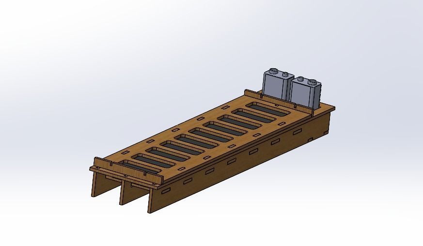 Electromagnetism Linear Motor Prototype Free 3D print model_4