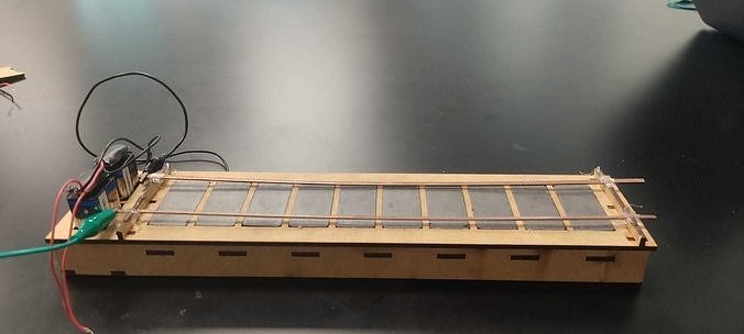 Electromagnetism Linear Motor Prototype  Free 3D print model