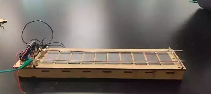 Electromagnetism Linear Motor Prototype  Free 3D print model