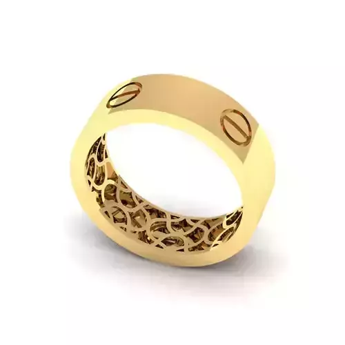 Bolte Ring - Cartier 3D print model