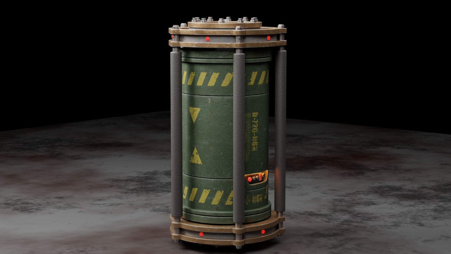 Military Grade Time Bomb 3D model_3