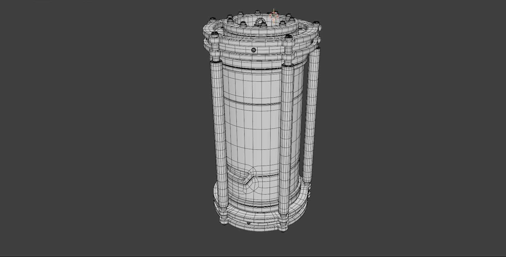 Military Grade Time Bomb 3D model_12