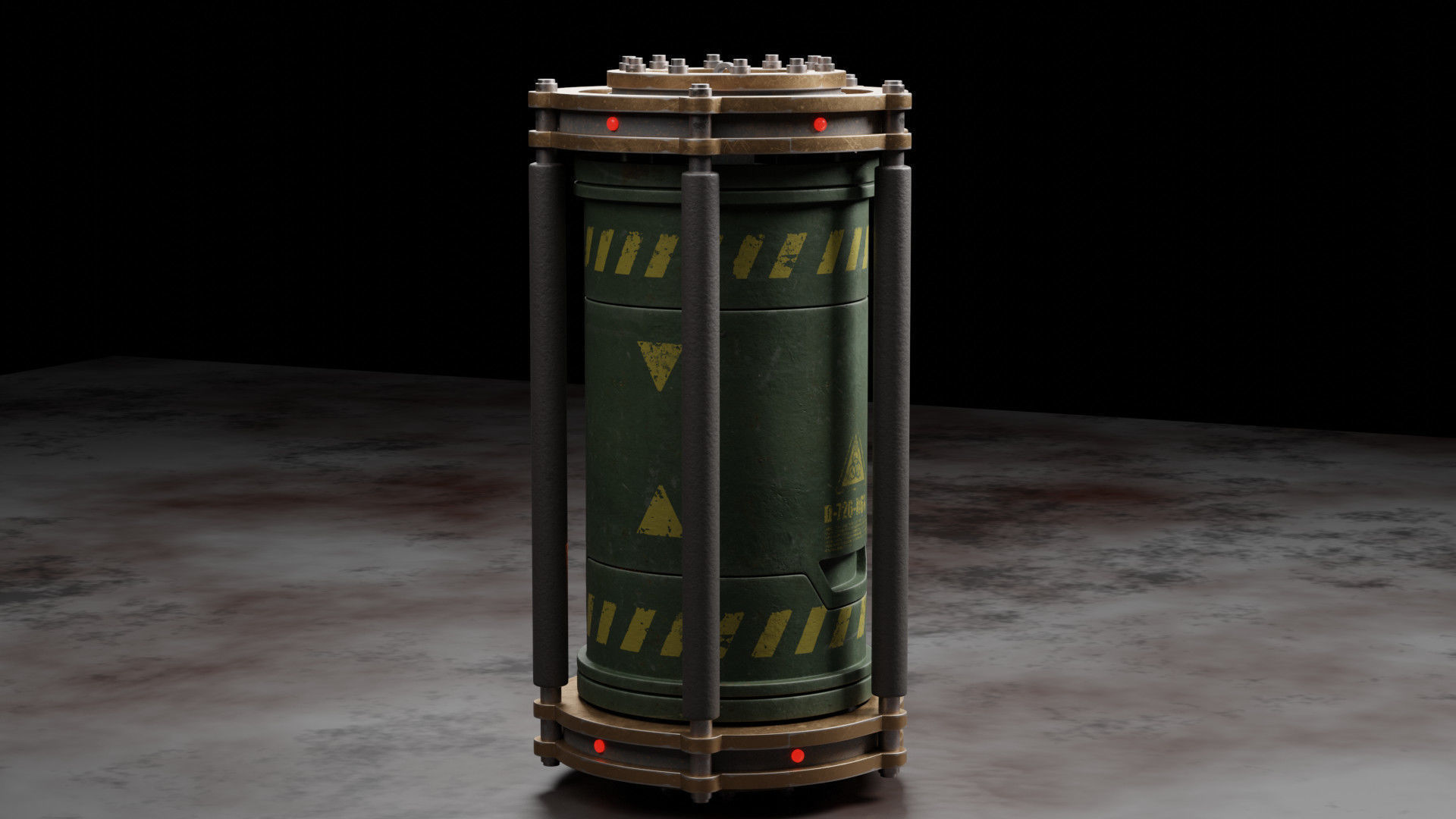 Military Grade Time Bomb 3D model_5