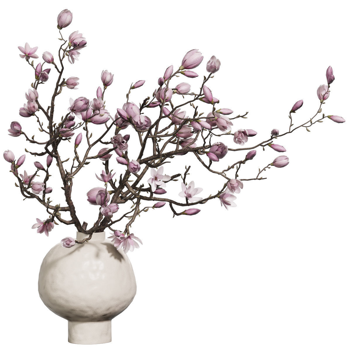 Flower In Vase  29 3D model_1