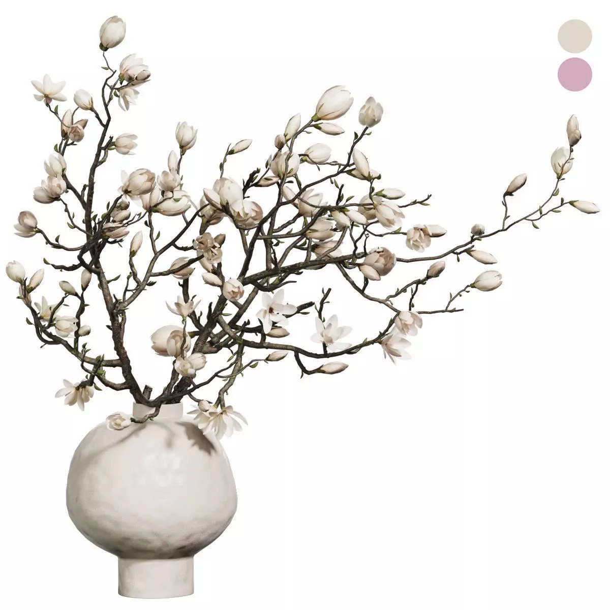 Flower In Vase  29 3D model_0