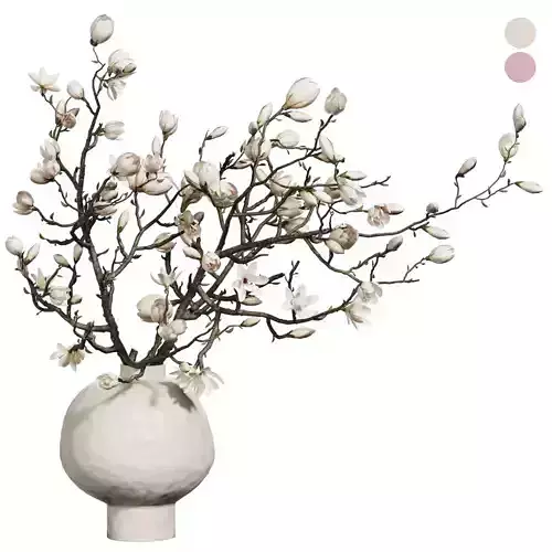 Flower In Vase  29 3D model