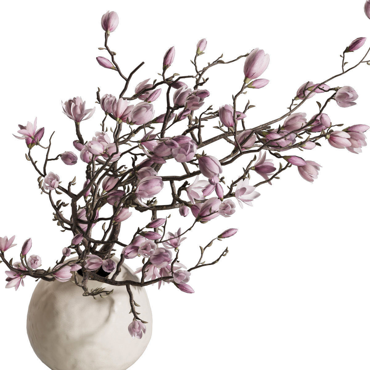 Flower In Vase  29 3D model_2