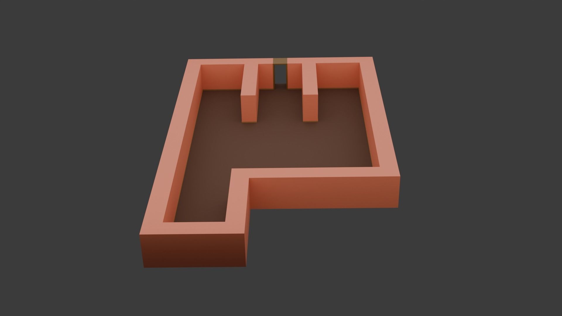 Low Poly Modular Wall Pack Low-poly 3D model_2