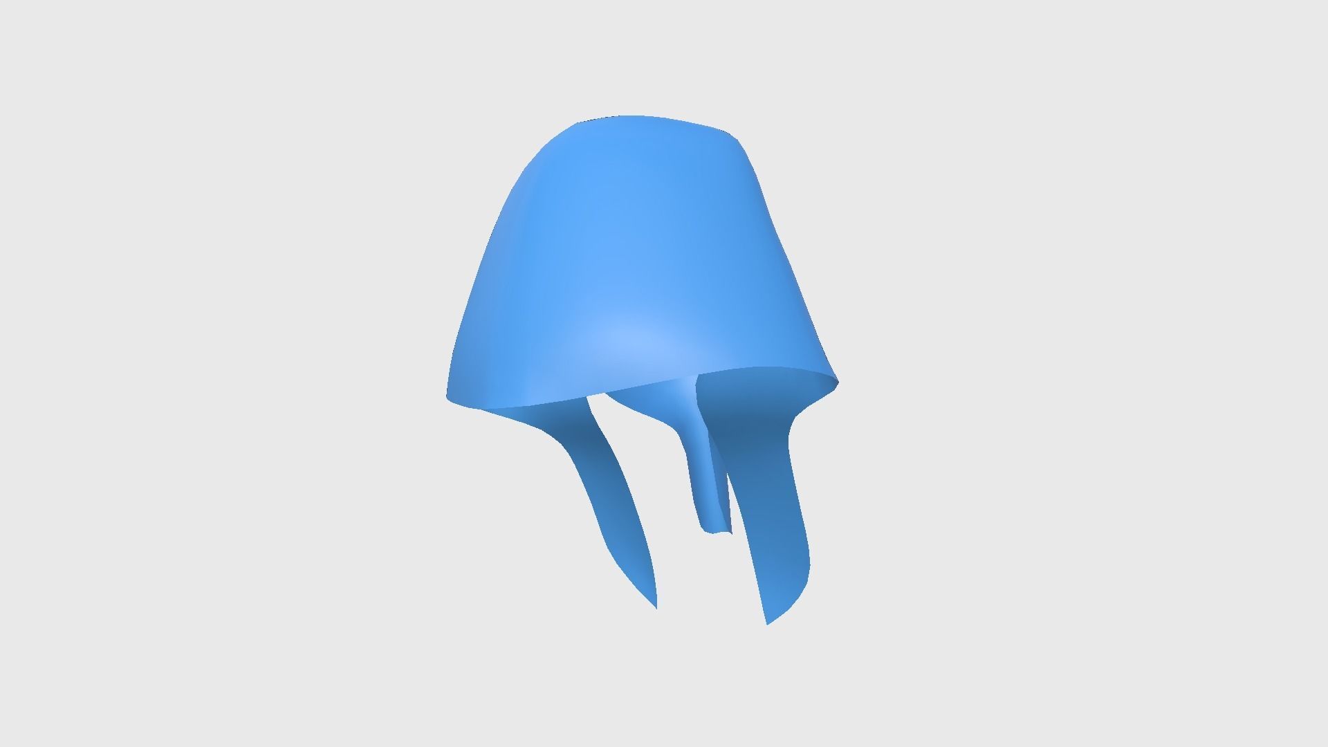 Amun Mask A08 - Egyptian Gods Character Clothing Low-poly 3D model_11