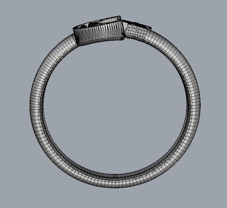 Moon and Star Ring 3D print model_15