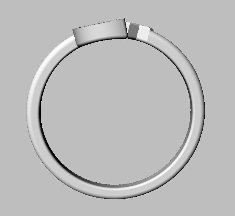 Moon and Star Ring 3D print model_20