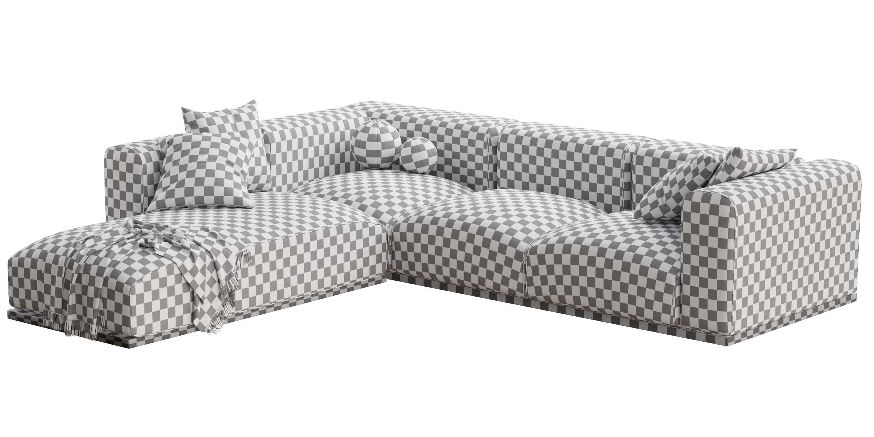 Braid Mahy Sectional Sofa 3D model_15