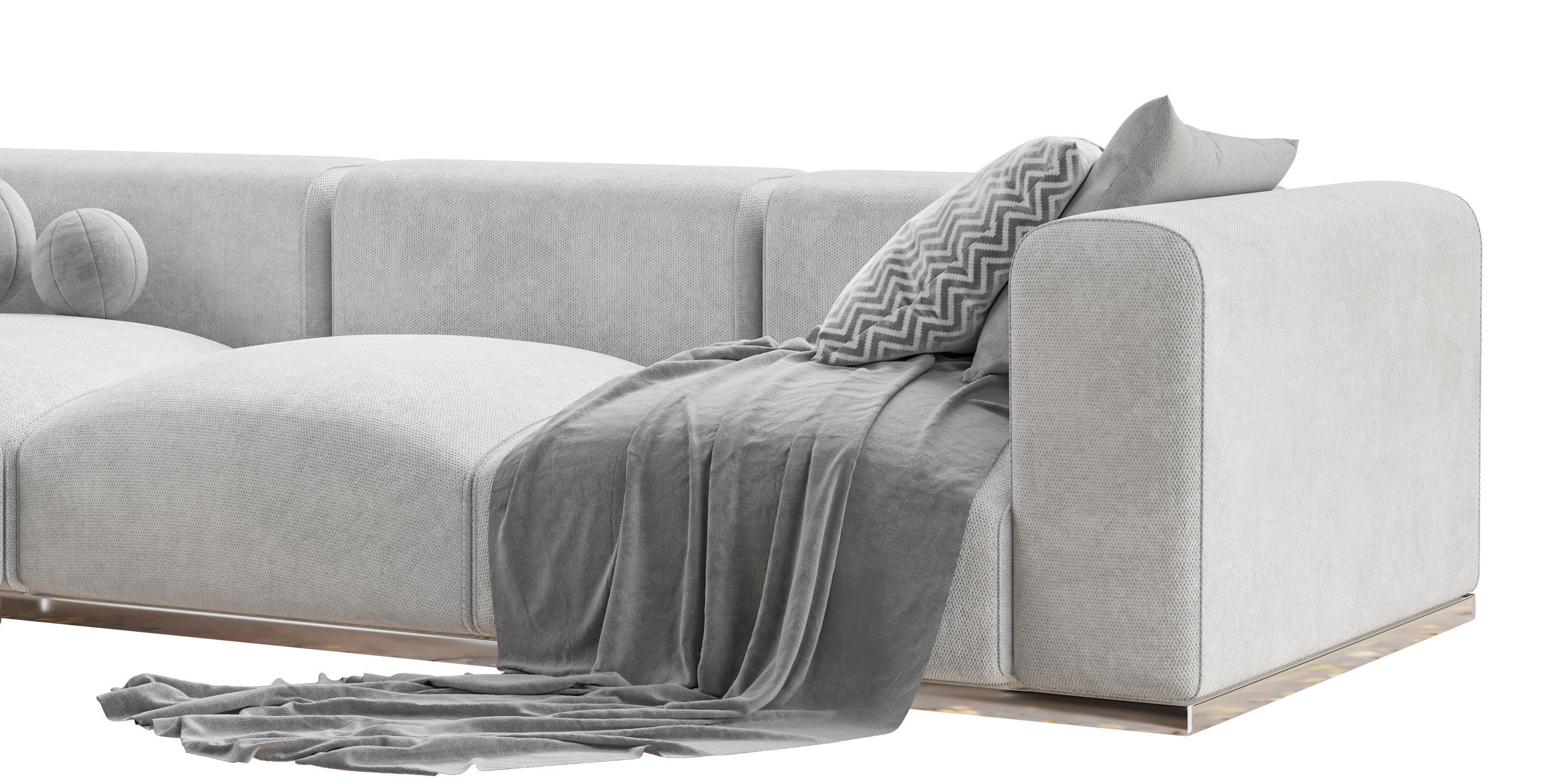 Braid Mahy Sectional Sofa 3D model_14