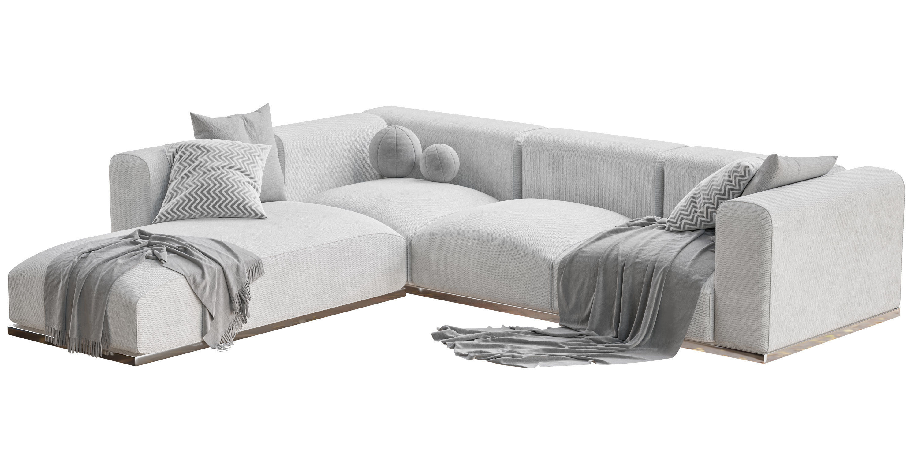 Braid Mahy Sectional Sofa 3D model_8