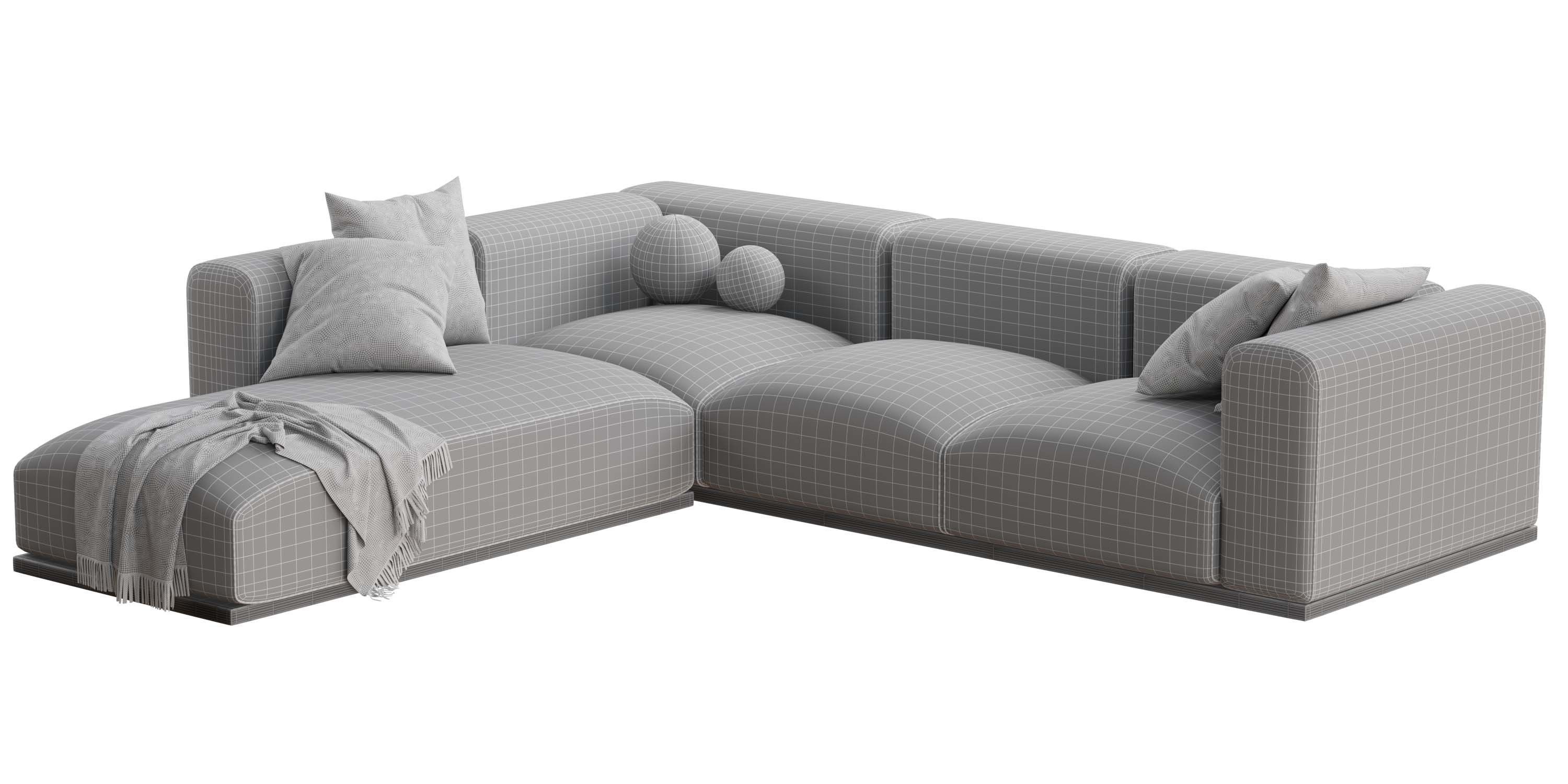 Braid Mahy Sectional Sofa 3D model_16