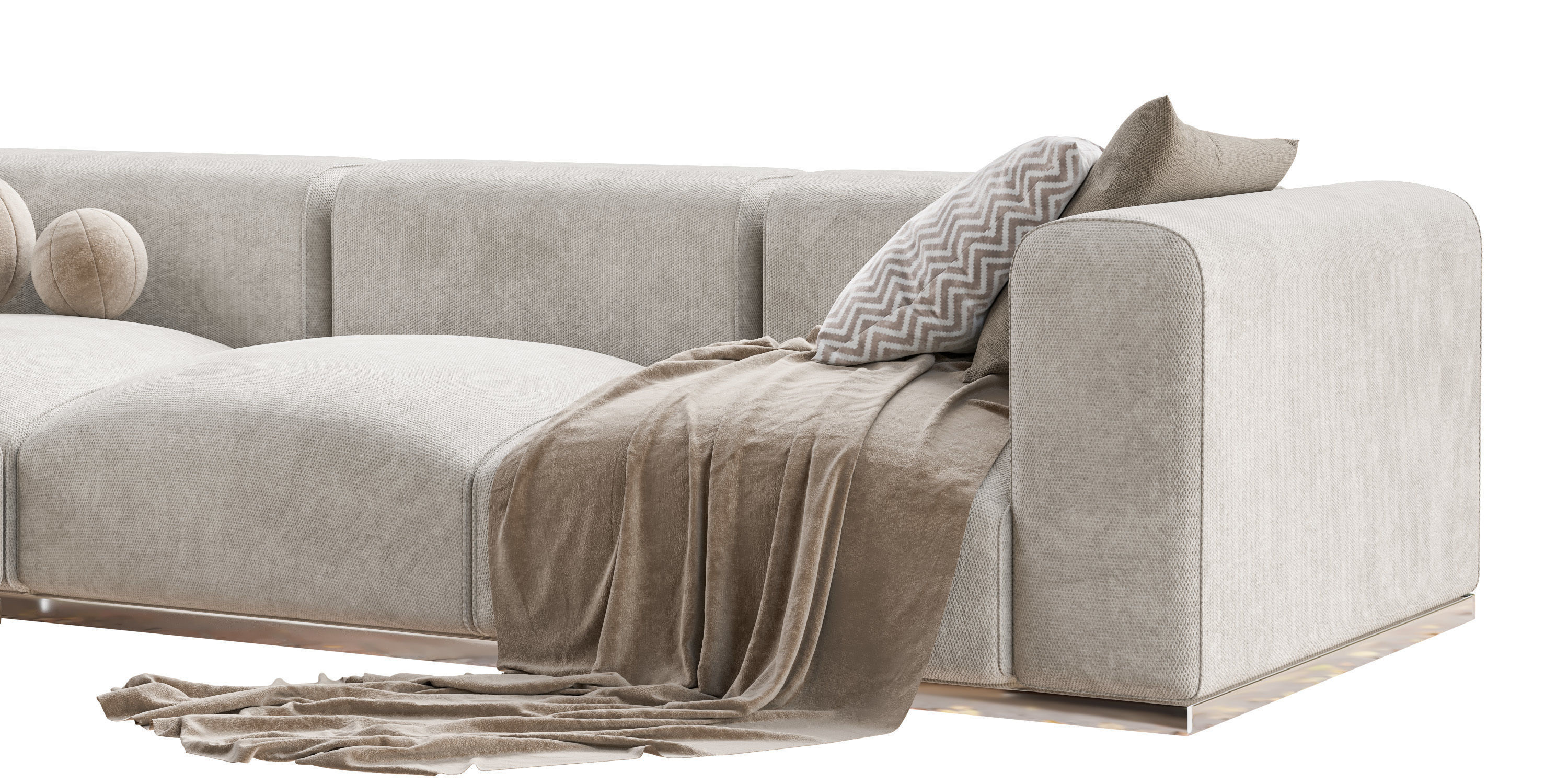 Braid Mahy Sectional Sofa 3D model_13