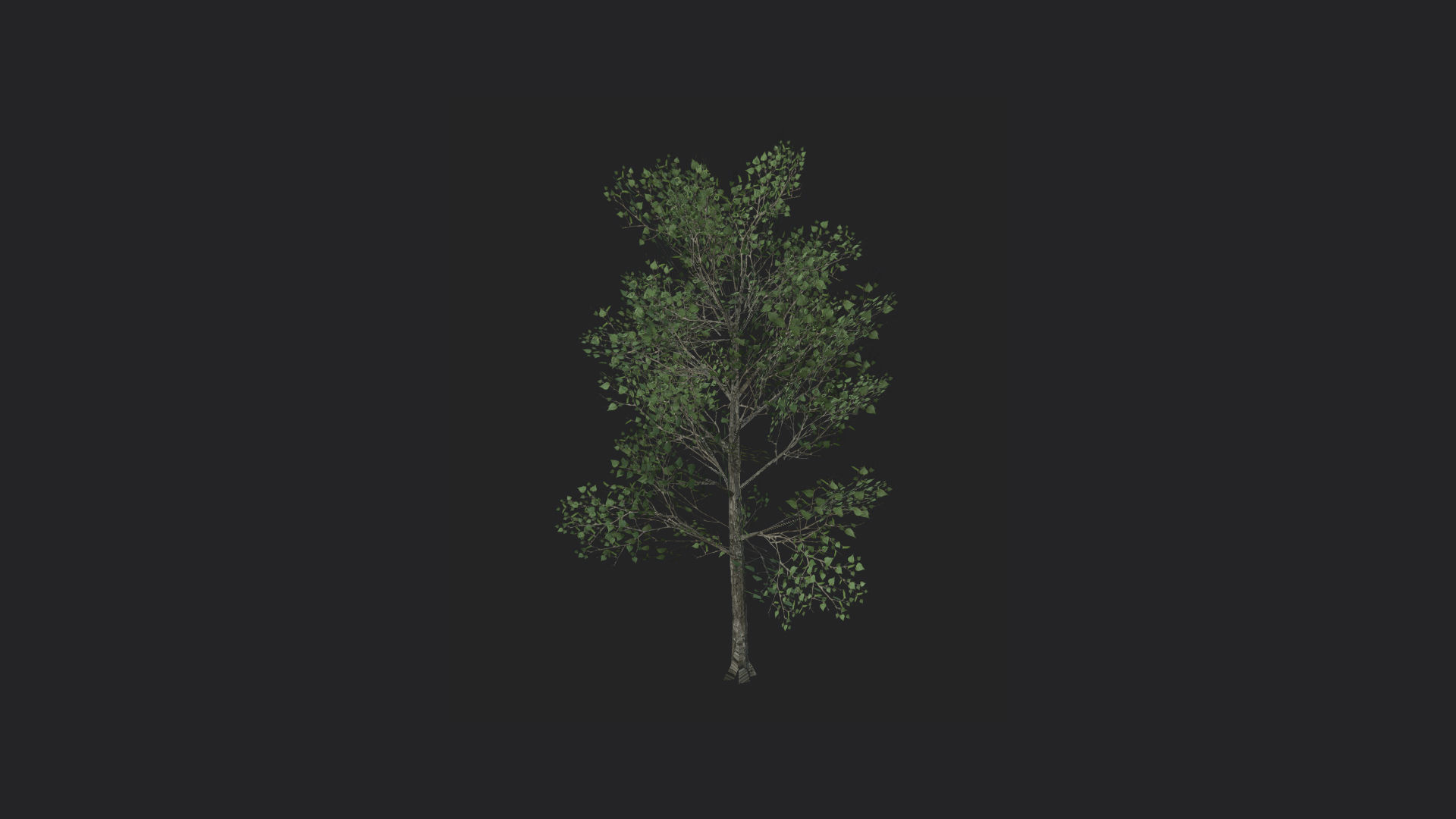 Tree 3D Model 013 Free low-poly 3D model_4