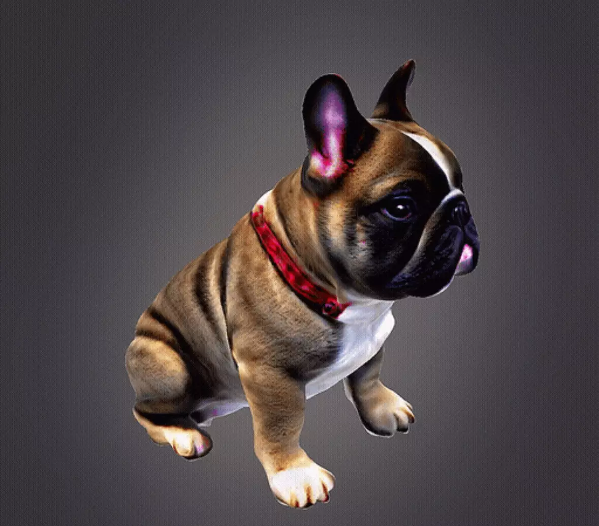 French bulldog 3D print model_0