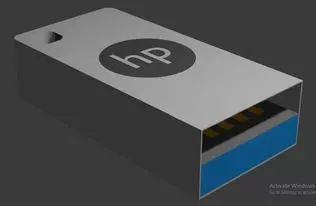 hp Flash Drive 16GB 3D print model