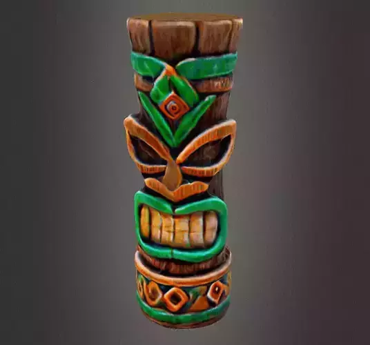 Tiki decor 3D print model