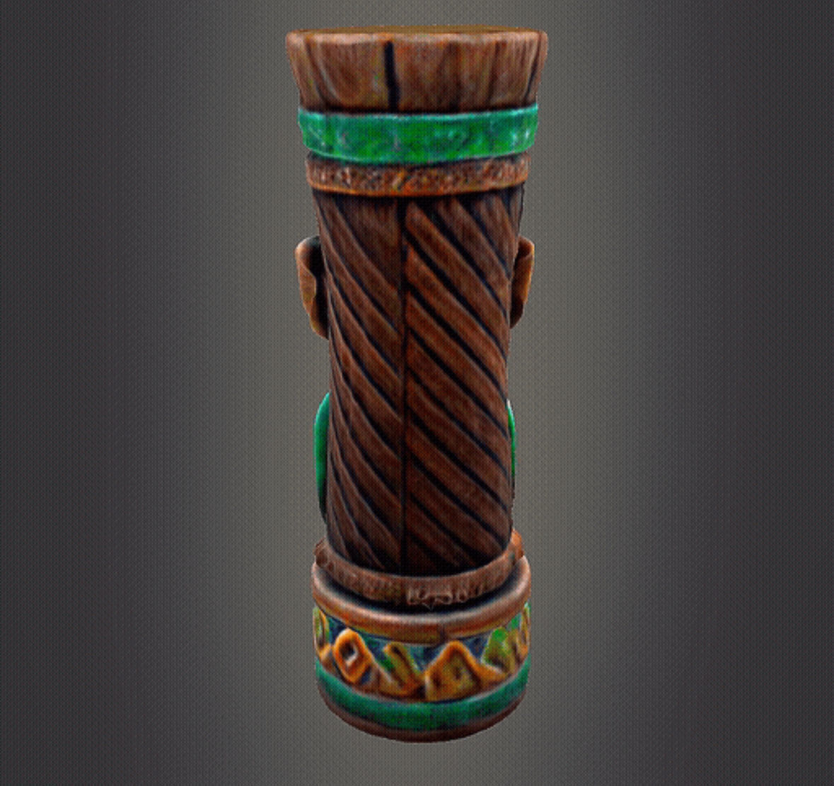 Tiki decor 3D print model_3