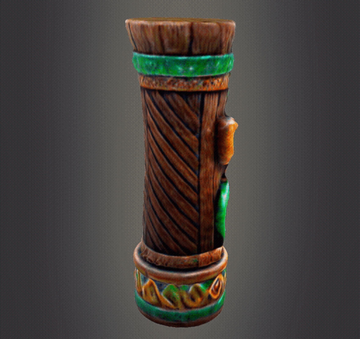 Tiki decor 3D print model_2
