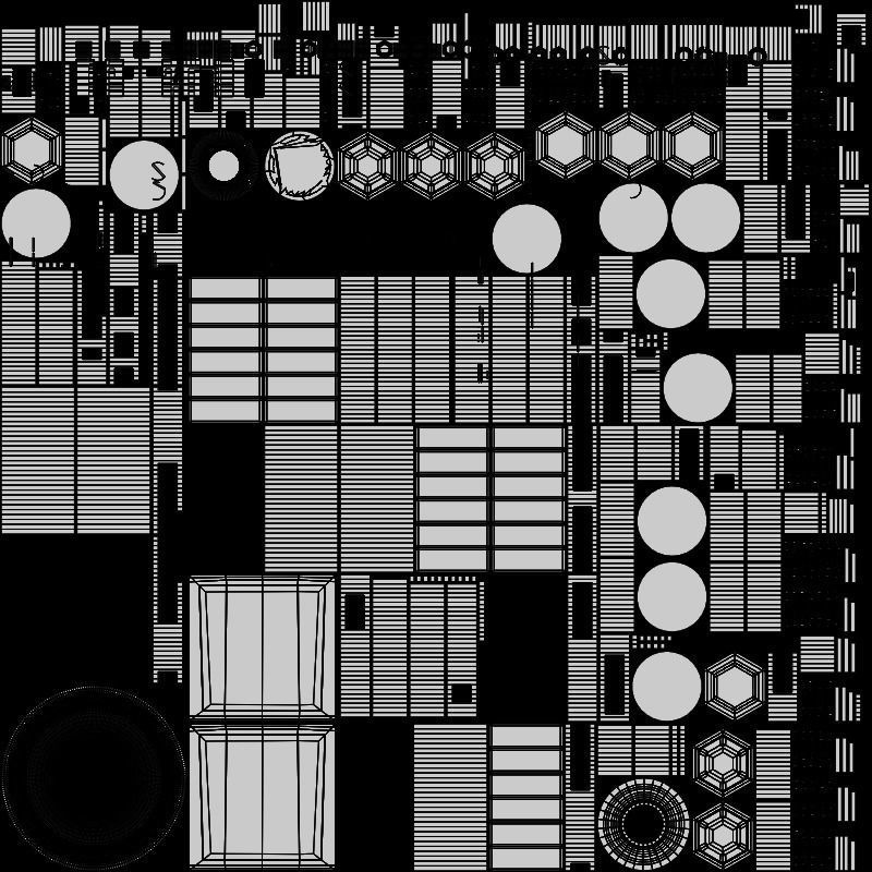 Supercar alloy wheel 3D model_26