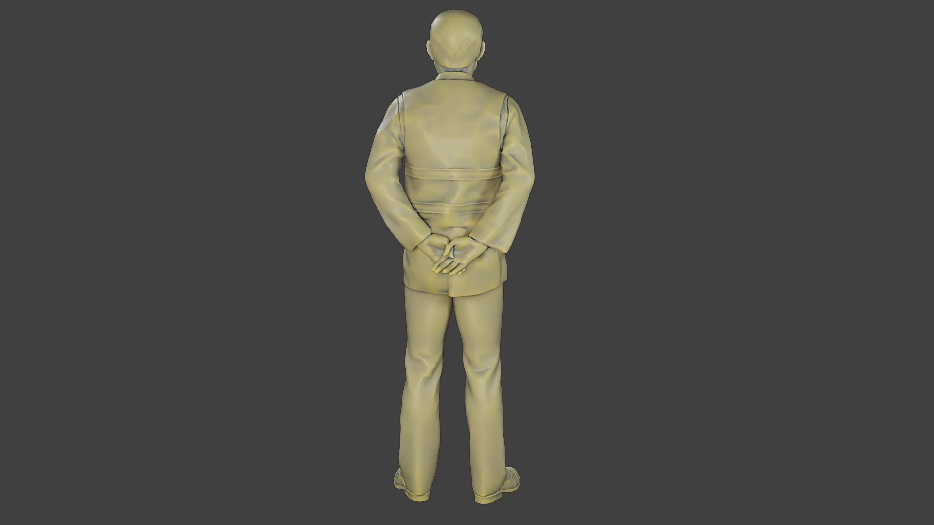 Male Security reflective vest MSRV 004 3D print model_25