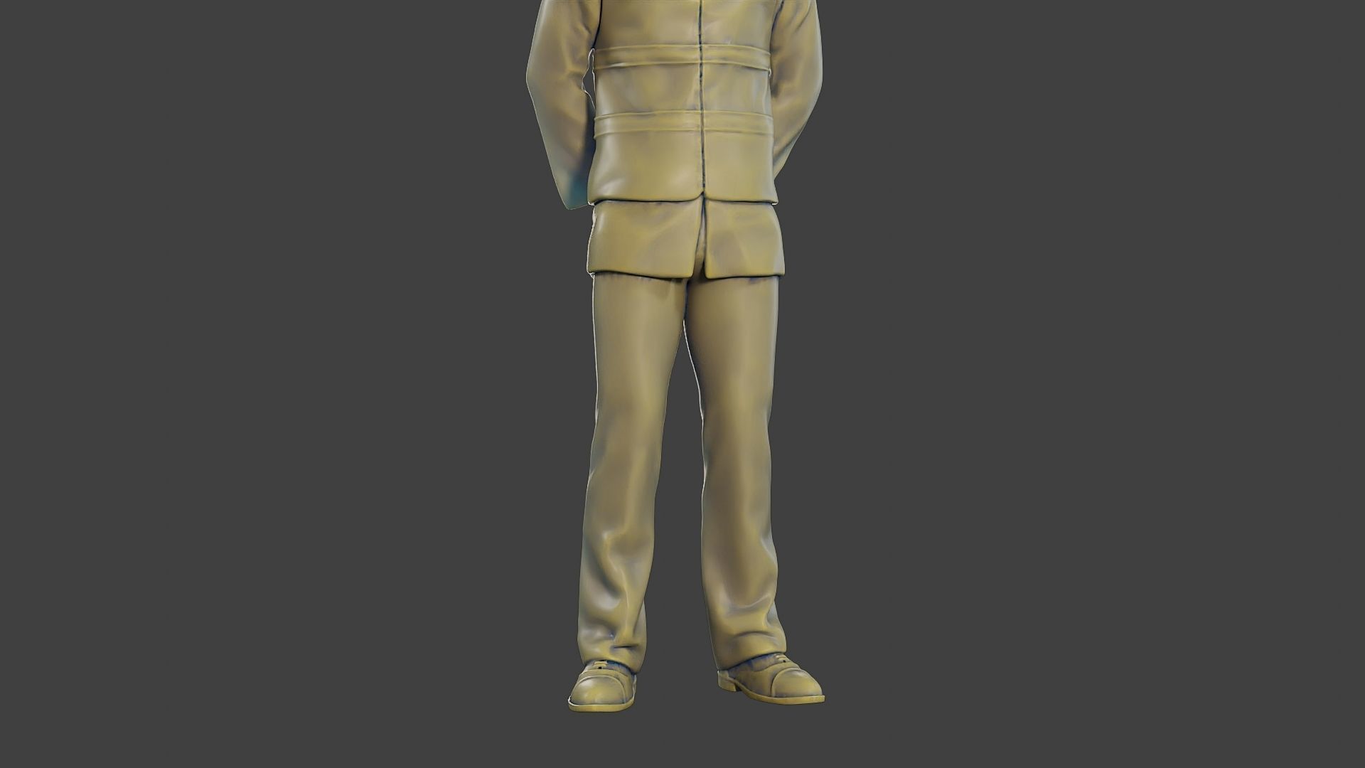 Male Security reflective vest MSRV 004 3D print model_28