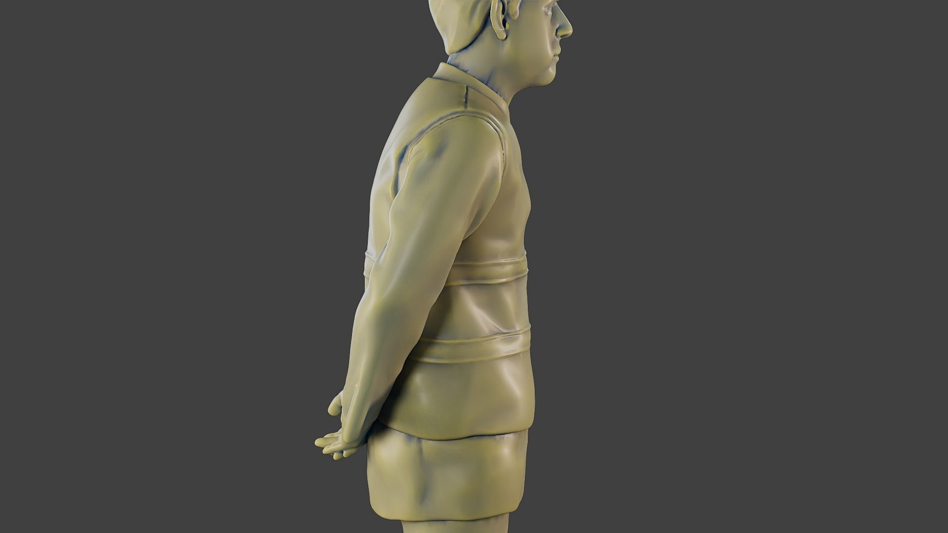 Male Security reflective vest MSRV 004 3D print model_20