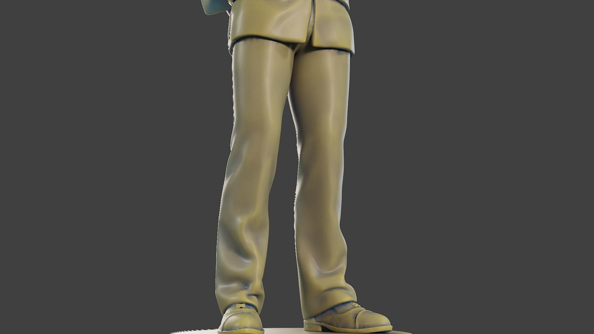 Male Security reflective vest MSRV 004 3D print model_13