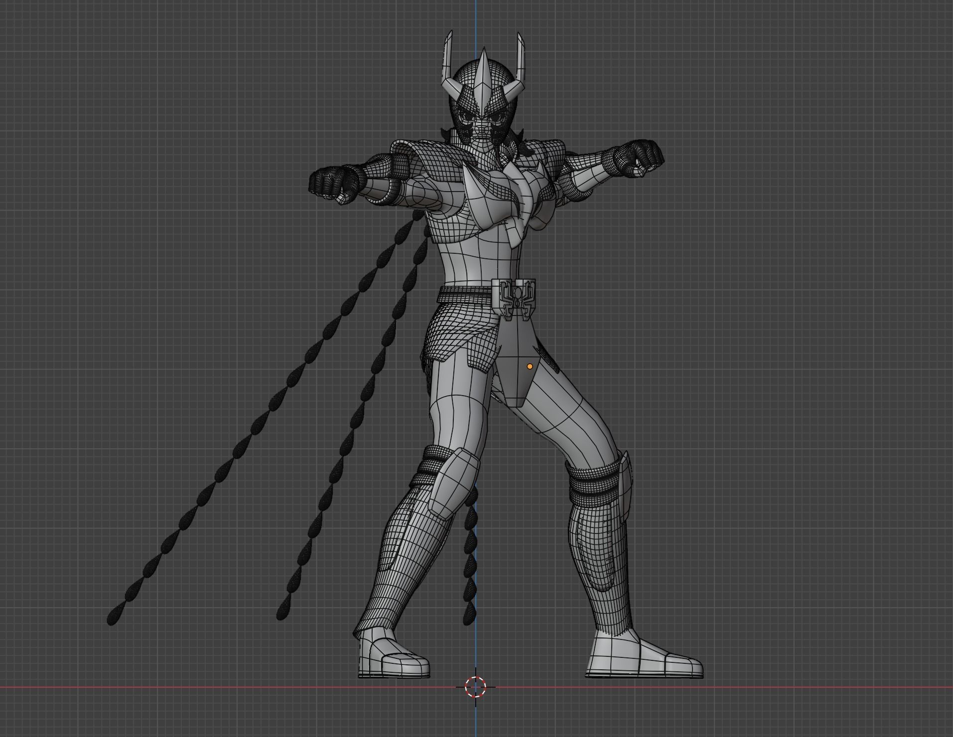 Phoenix Ikki - Saint Seiya 3D model_12