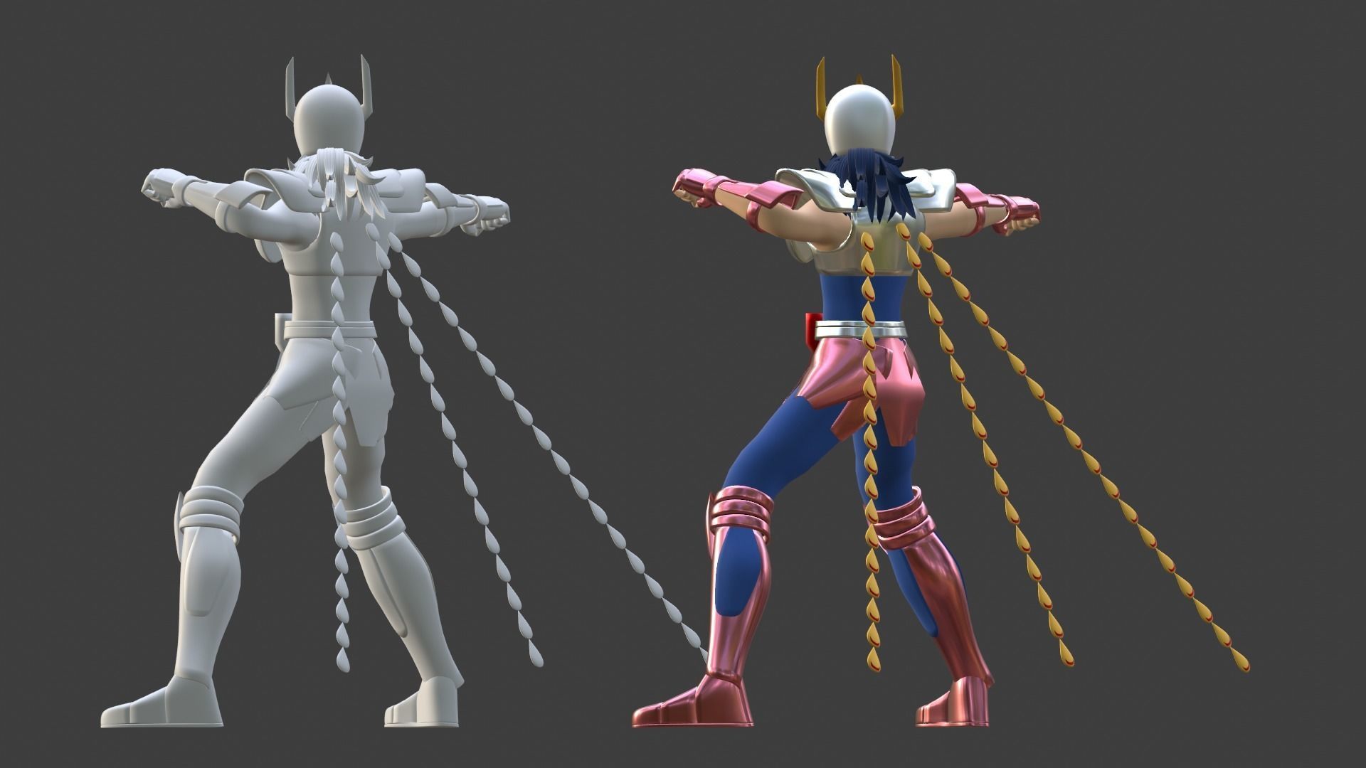 Phoenix Ikki - Saint Seiya 3D model_20