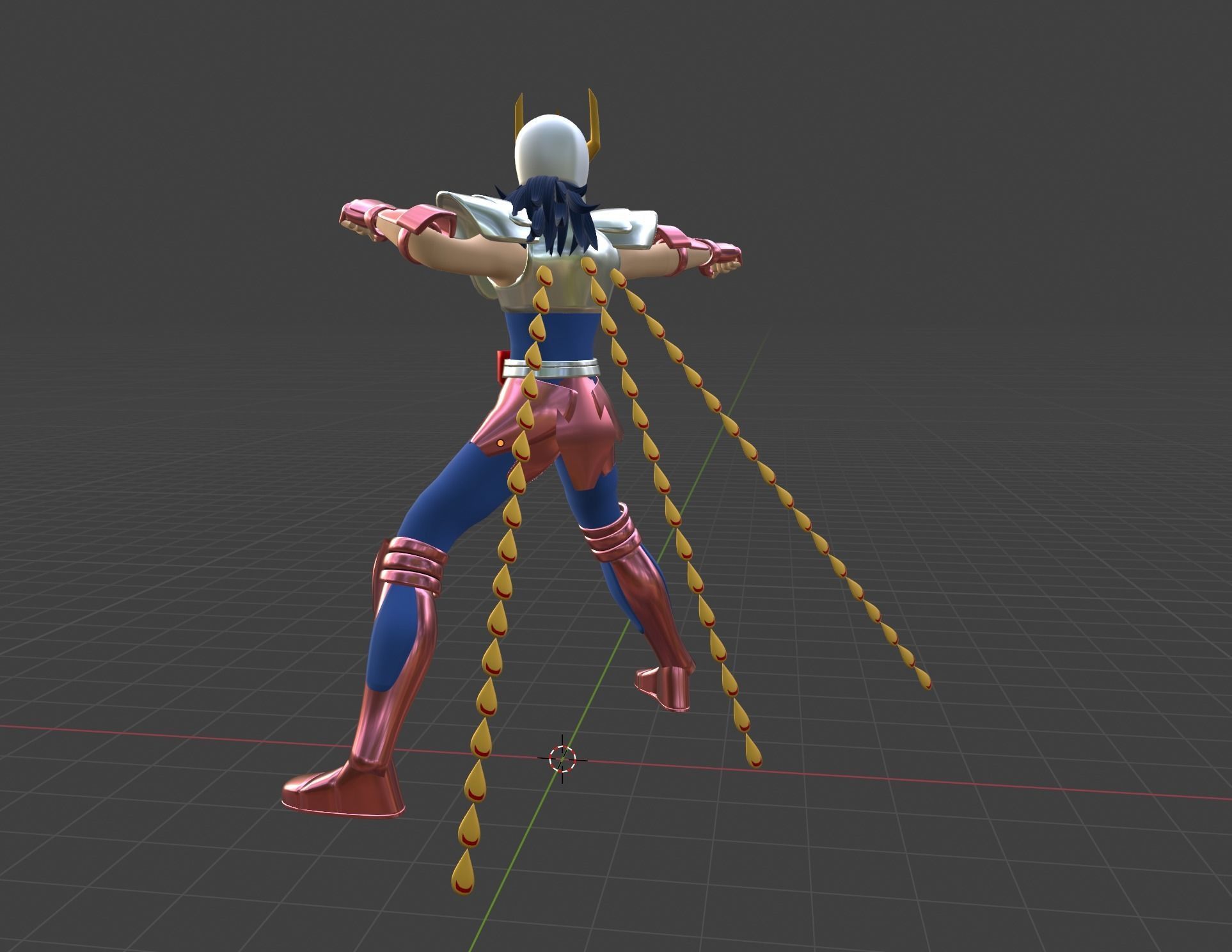 Phoenix Ikki - Saint Seiya 3D model_9