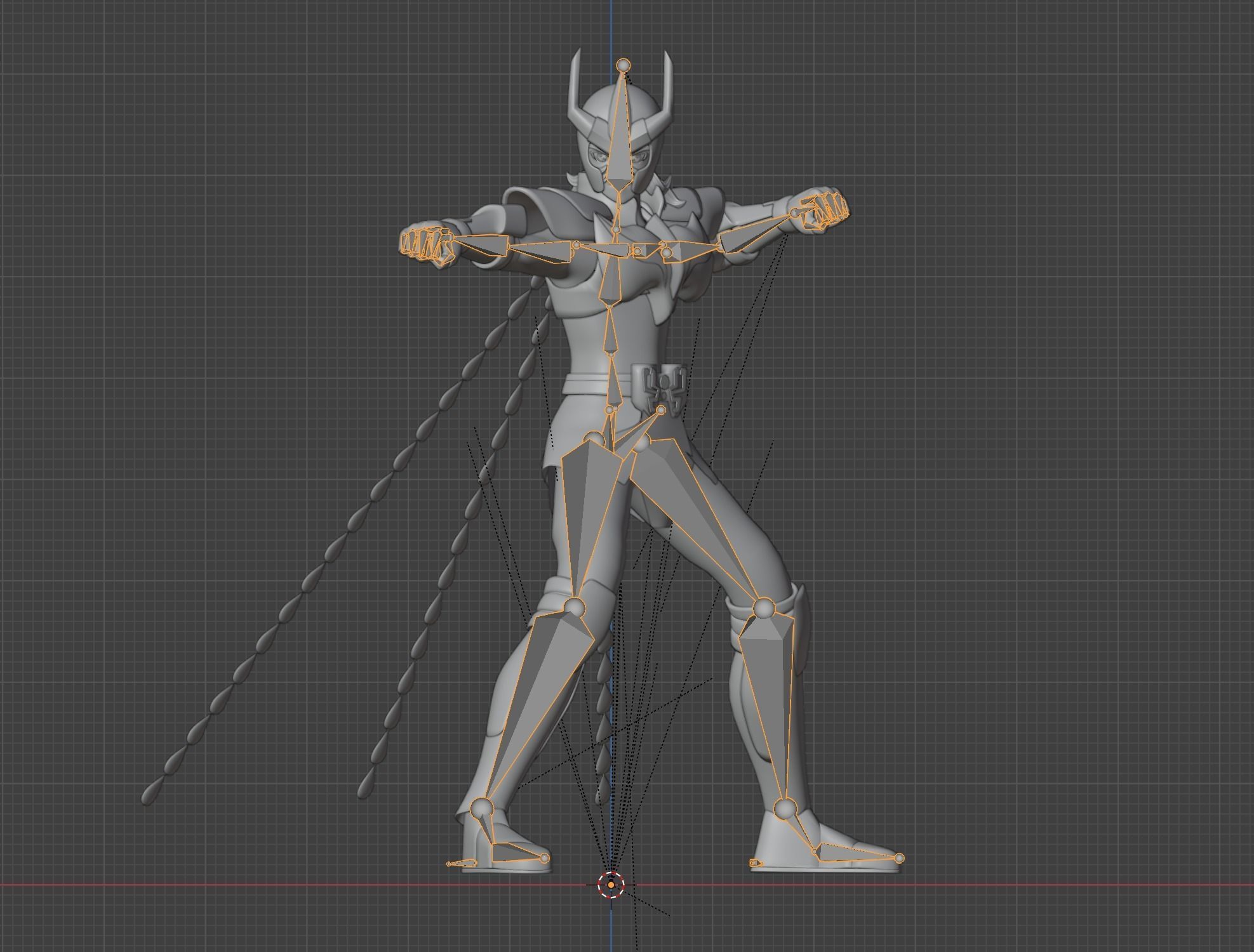 Phoenix Ikki - Saint Seiya 3D model_16
