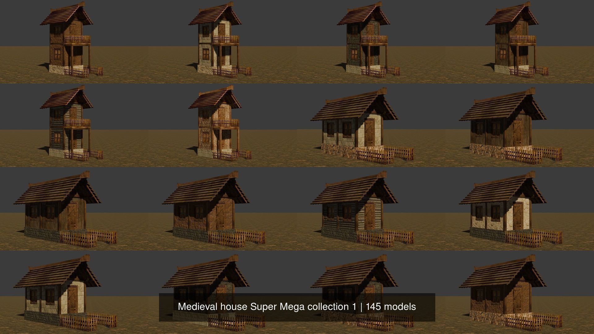 Medieval house Super Mega collection 1 _4