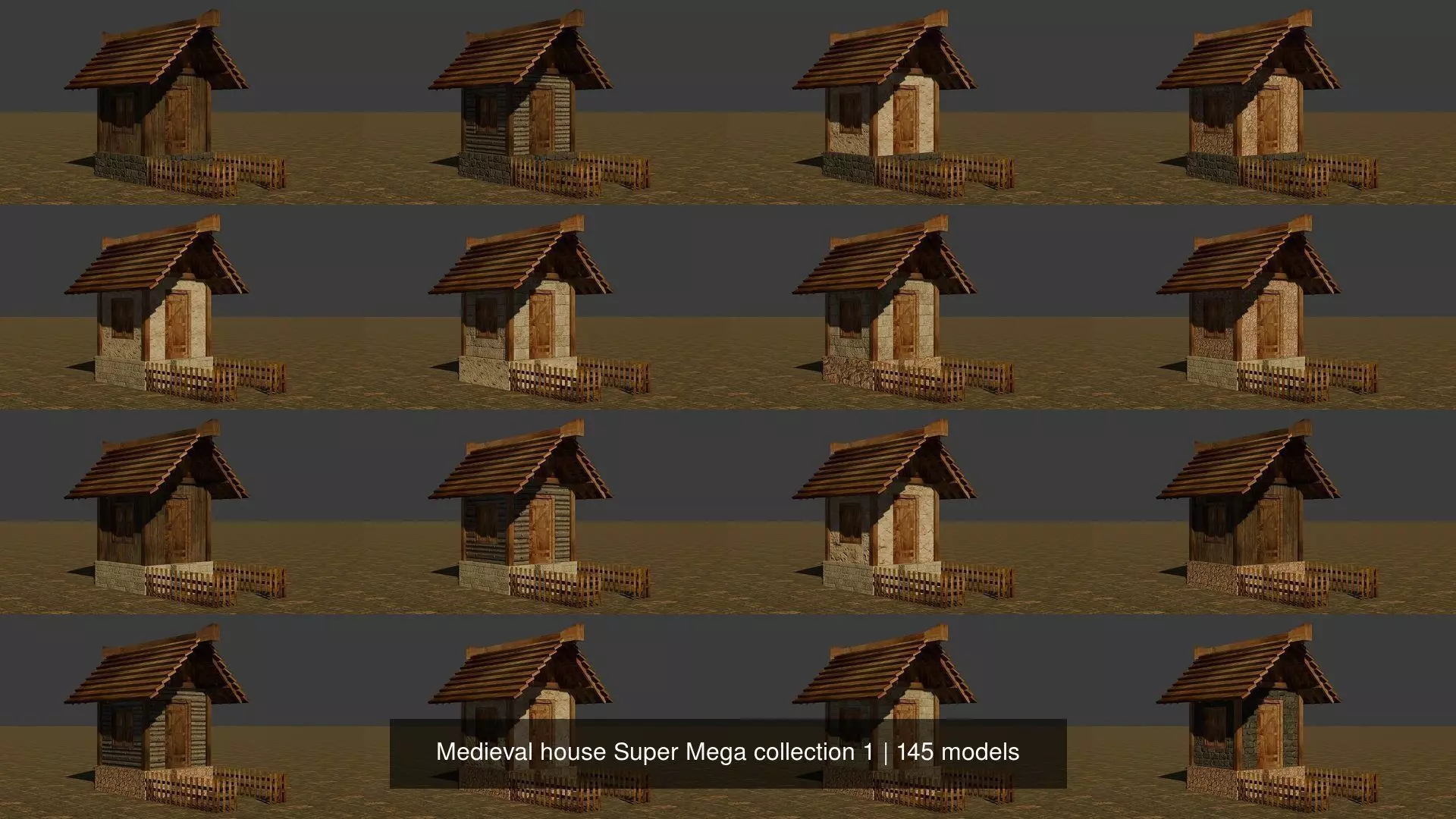Medieval house Super Mega collection 1 _0