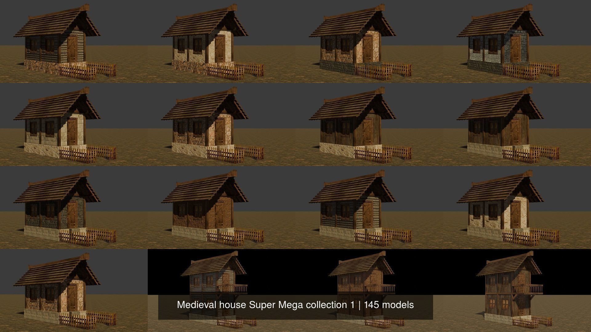 Medieval house Super Mega collection 1 _6
