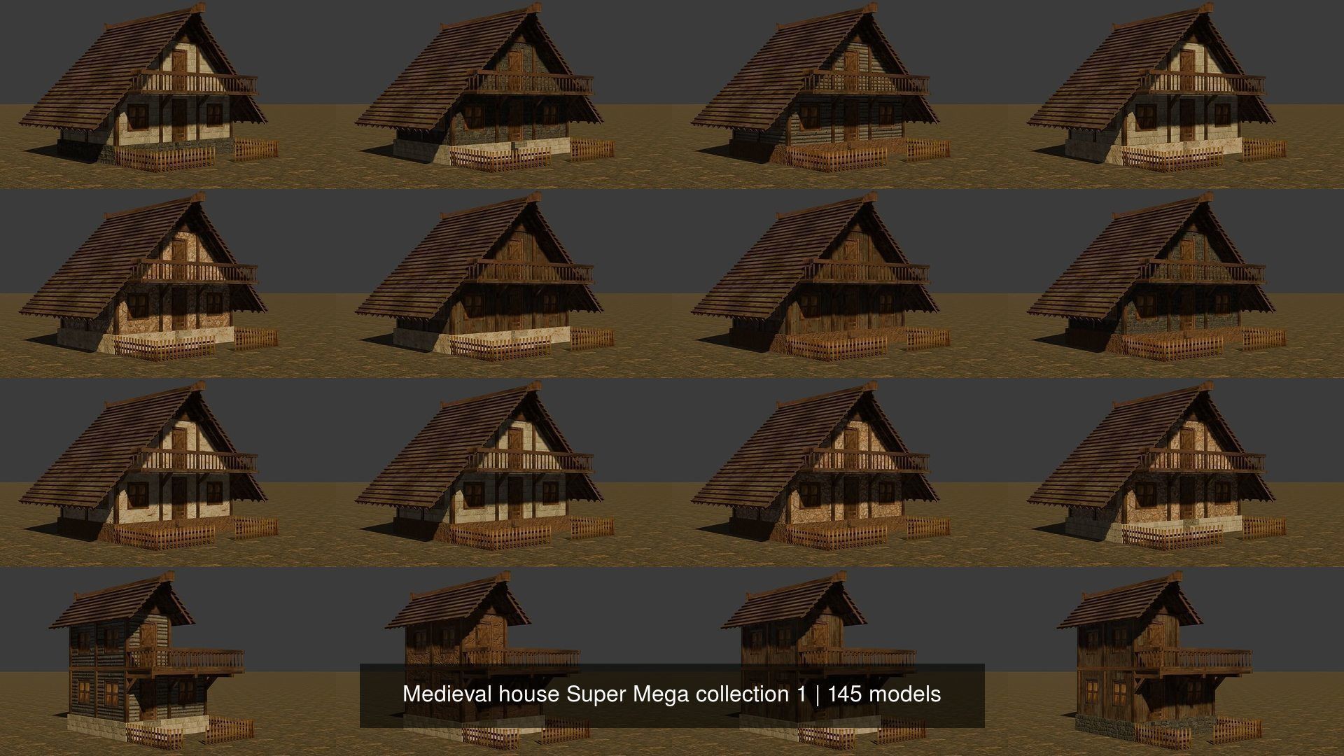 Medieval house Super Mega collection 1 _14