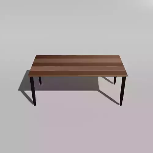 Pack of Table - 10 Assets Low Poly 3d models VR AR 