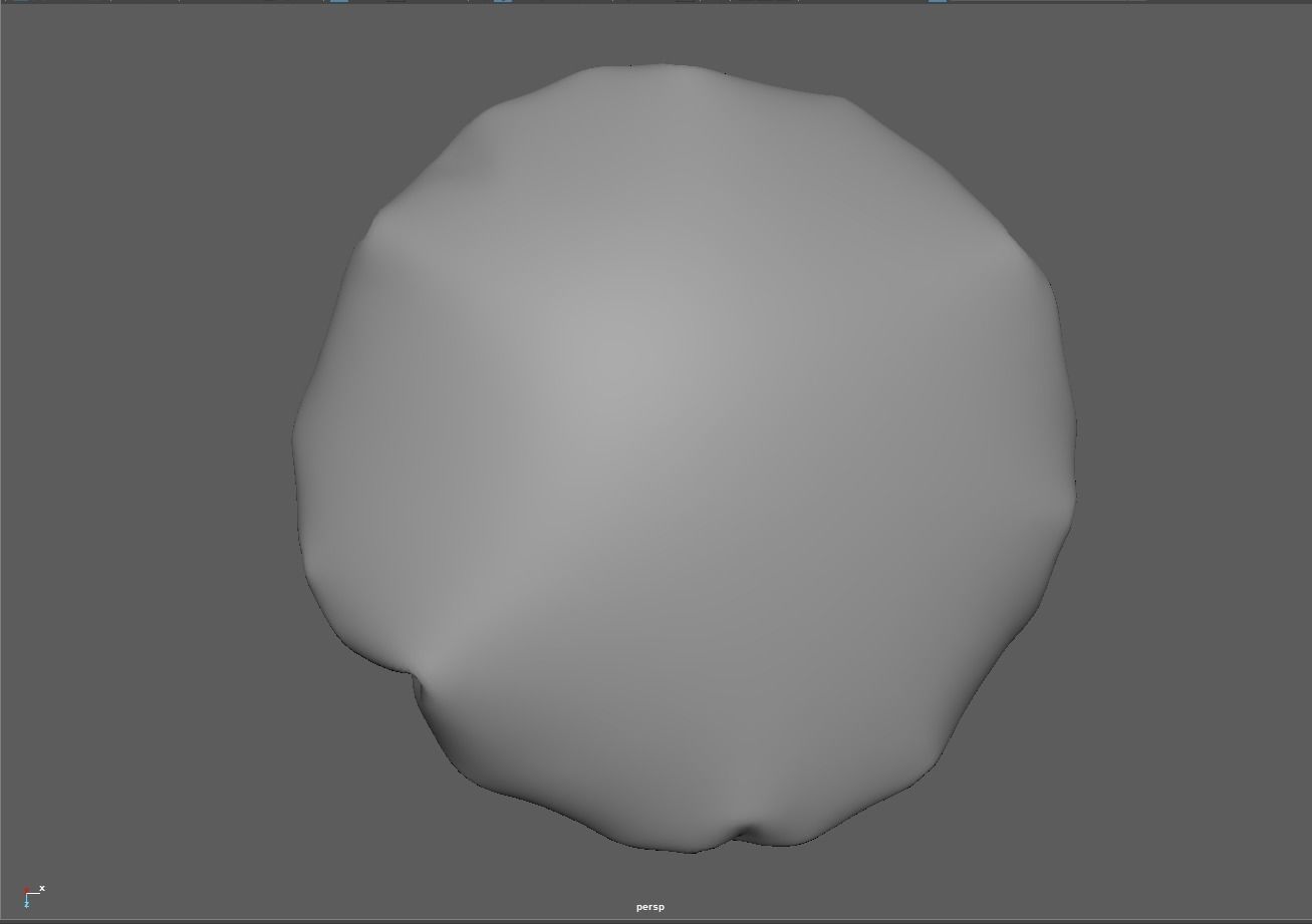 Chef Hat Mid-poly 3d model 3D model_14