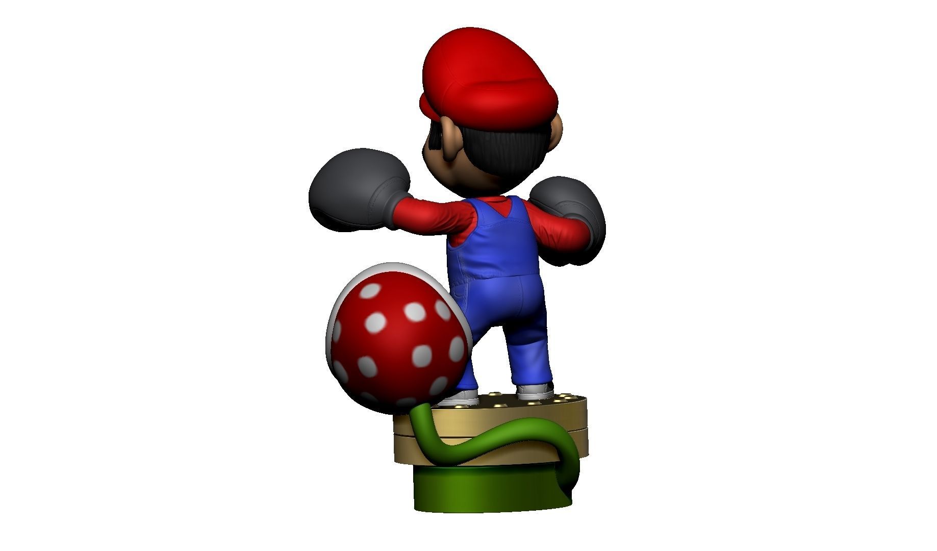 MARIO FOR 3D PRINTING STL super mario boxer 3D print model_8