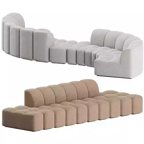 Array Modular Sofa Set 04 by MDF Italia