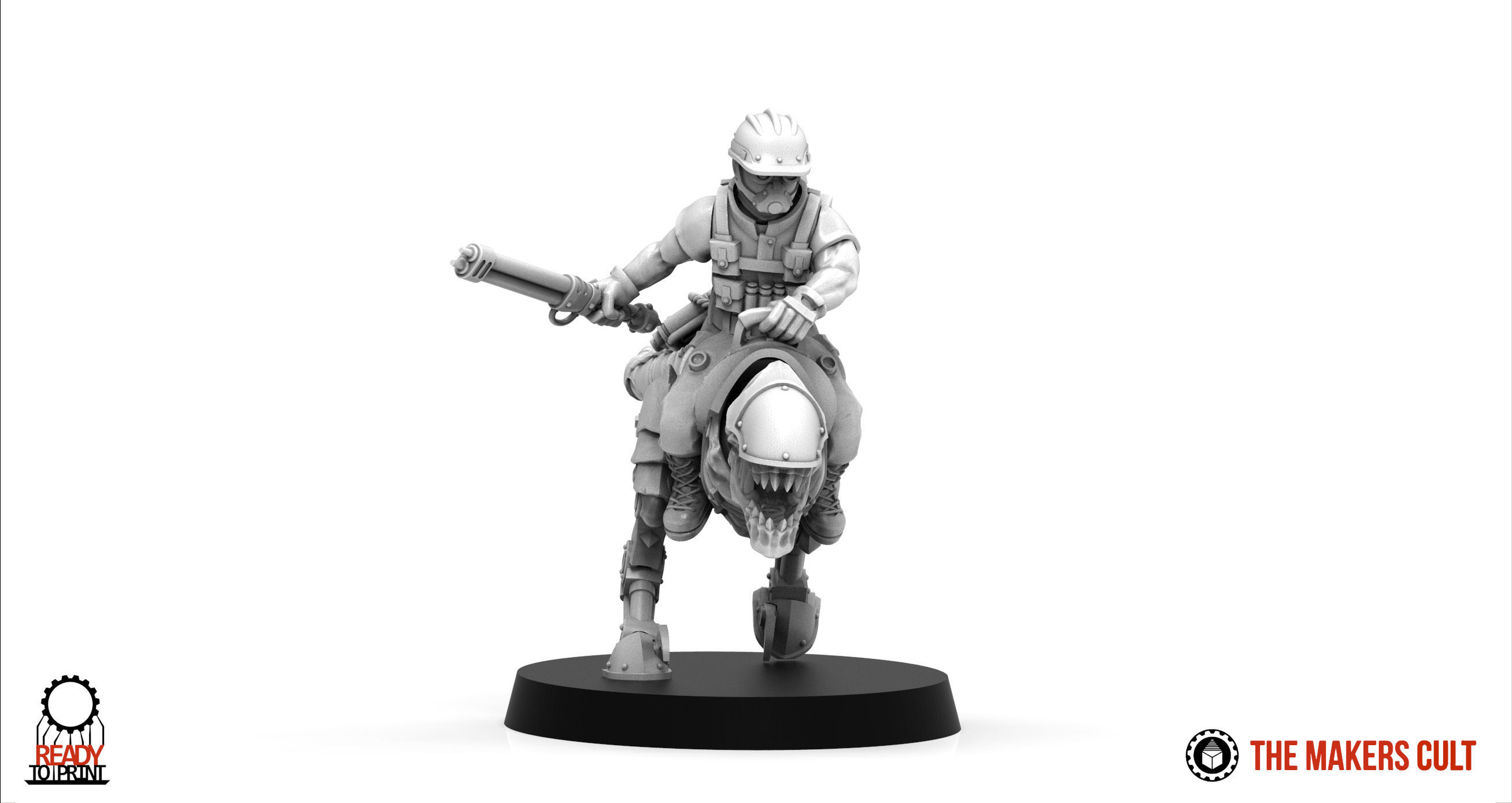 Ironblood - Mounted Rangers 3D print model_10