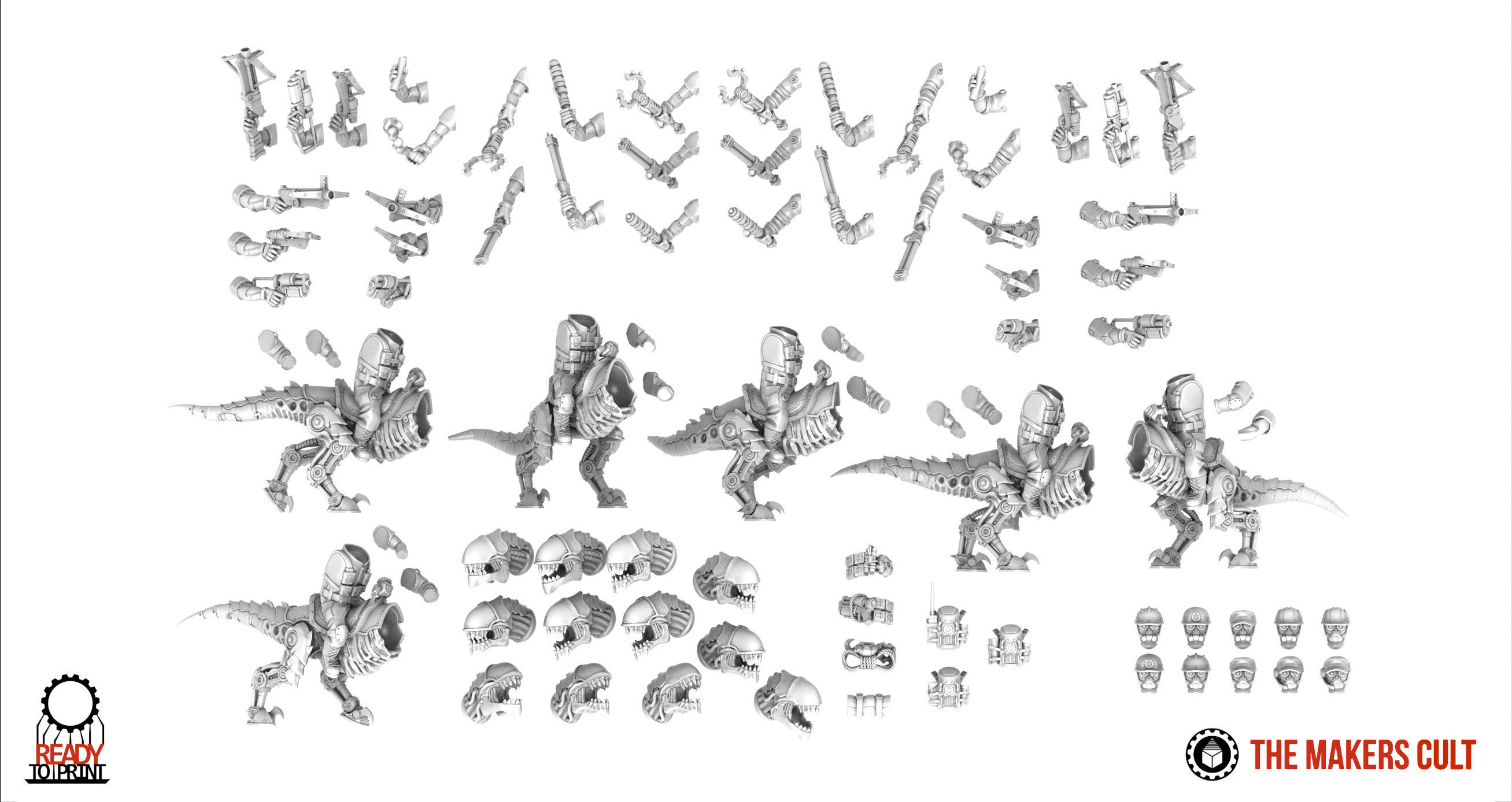 Ironblood - Mounted Rangers 3D print model_3