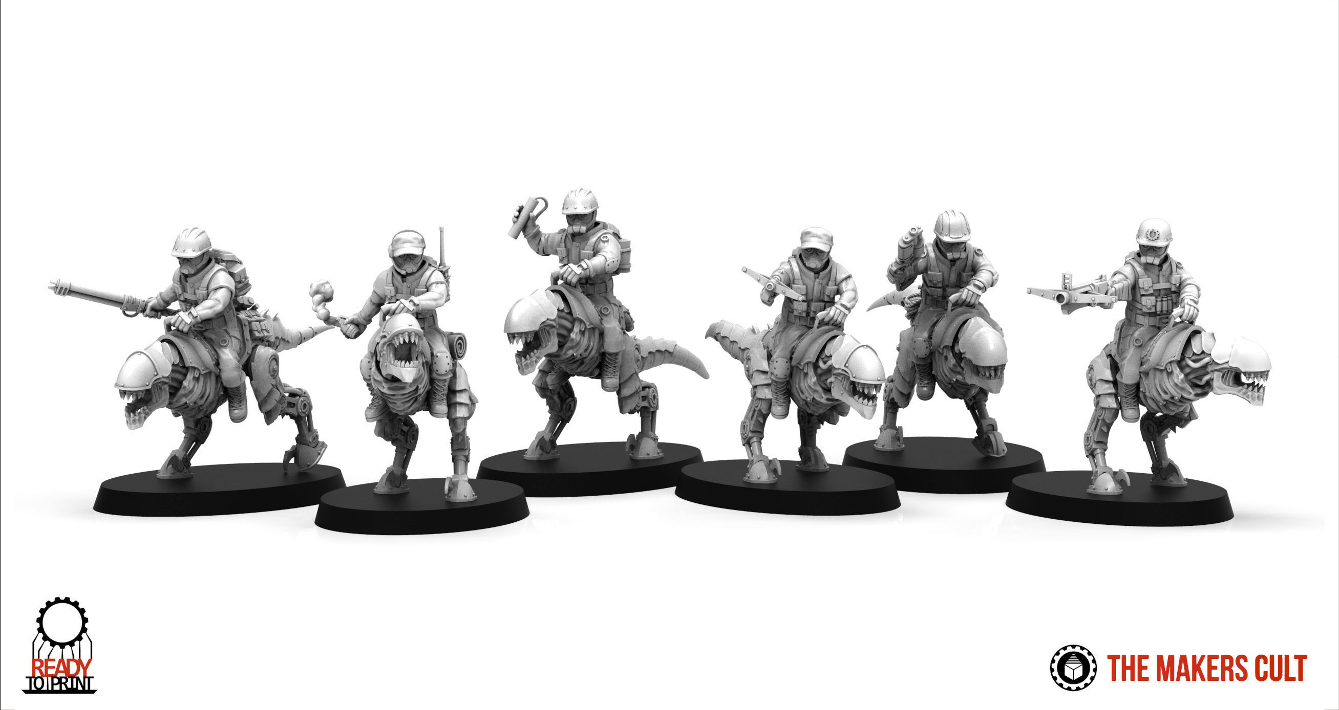 Ironblood - Mounted Rangers 3D print model_2